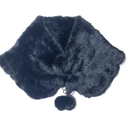 Poncho Femme Fourrure Court