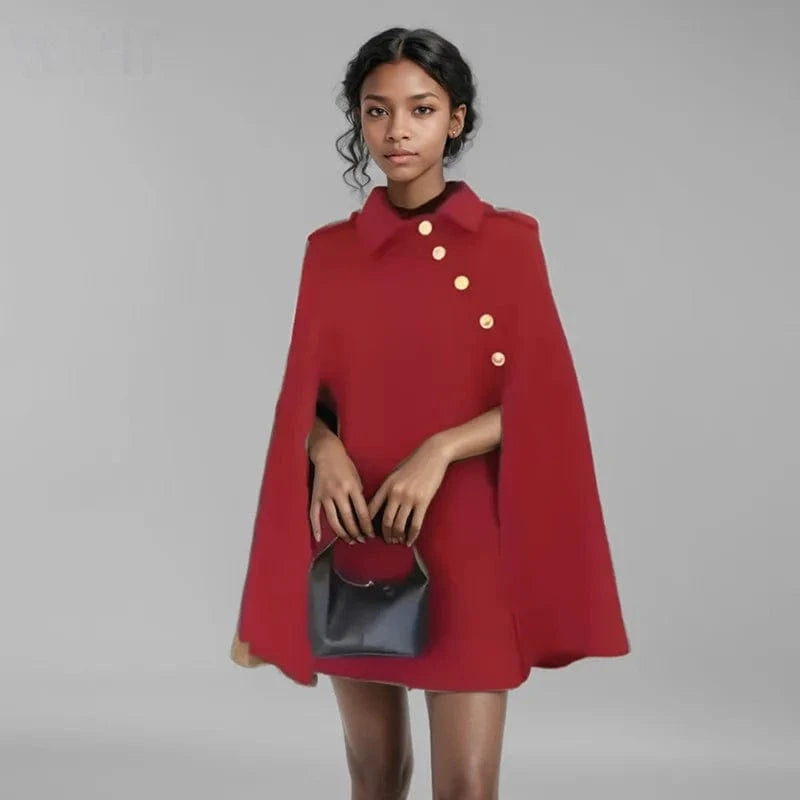 Poncho Hiver Chaud