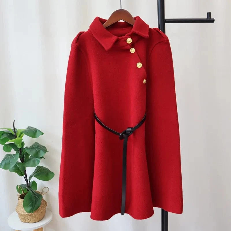 Poncho Hiver Chaud