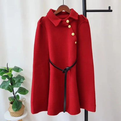 Poncho Hiver Chaud