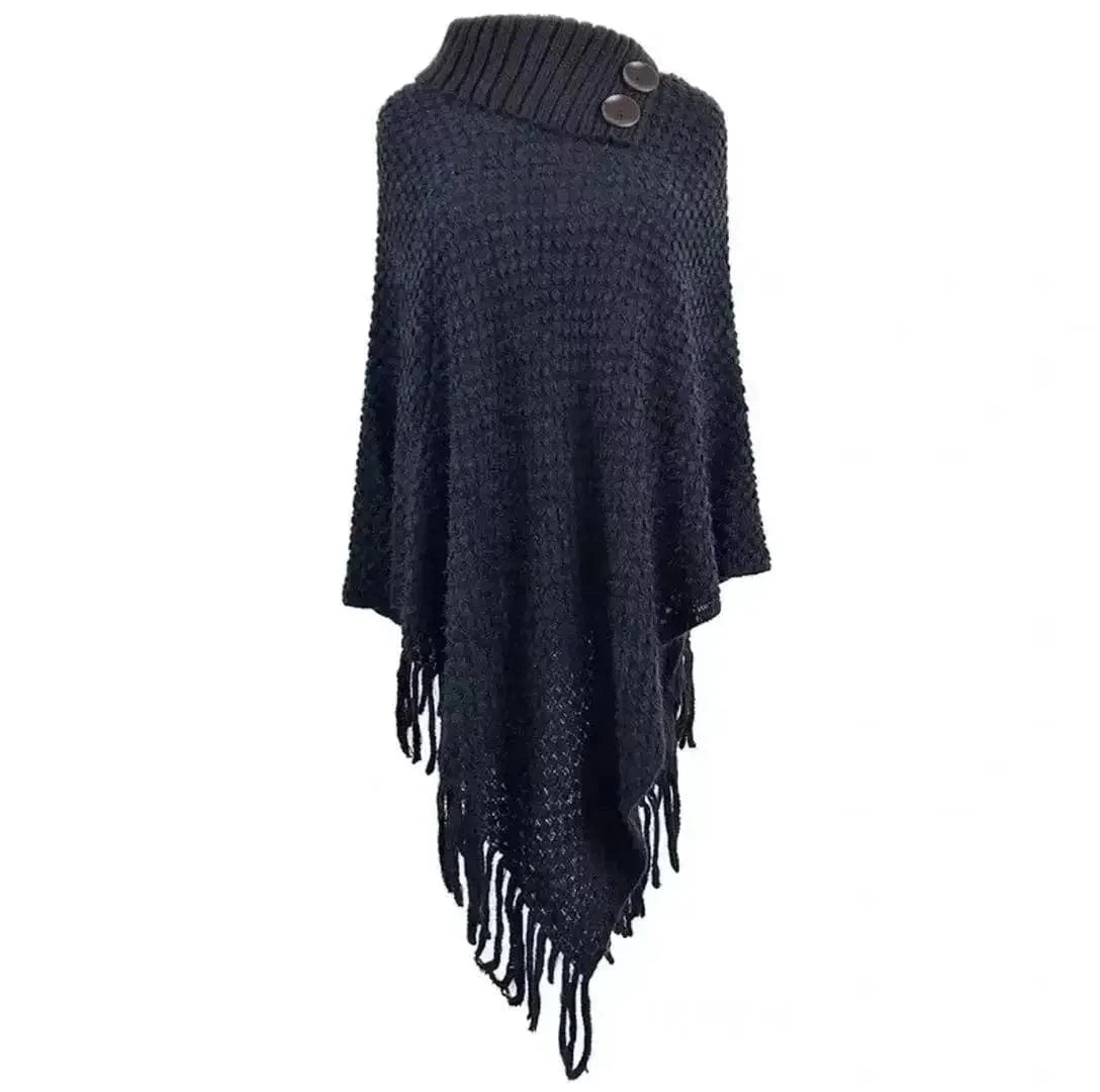 Poncho Hiver Tricot