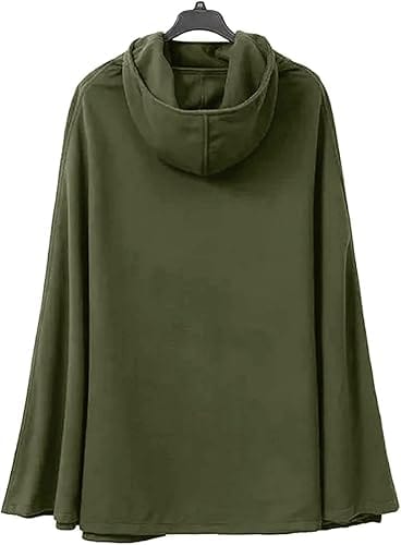 Poncho Homme Cape à Capuche