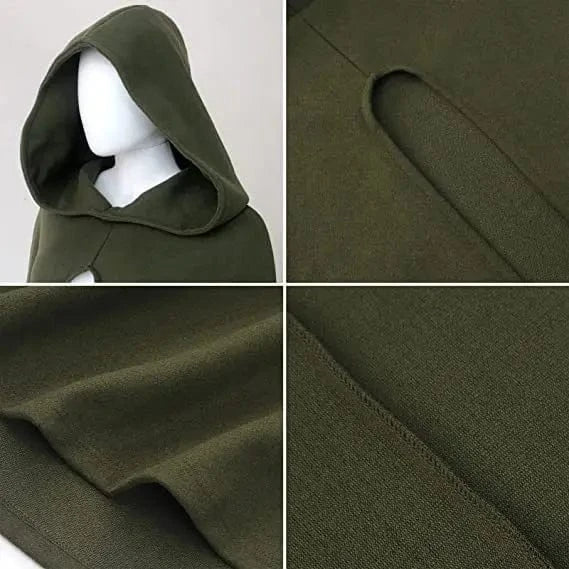 Poncho Homme Cape à Capuche