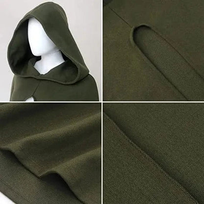 Poncho Homme Cape à Capuche
