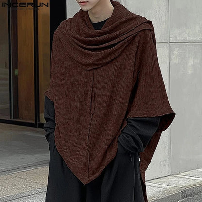 Poncho Homme Hiver