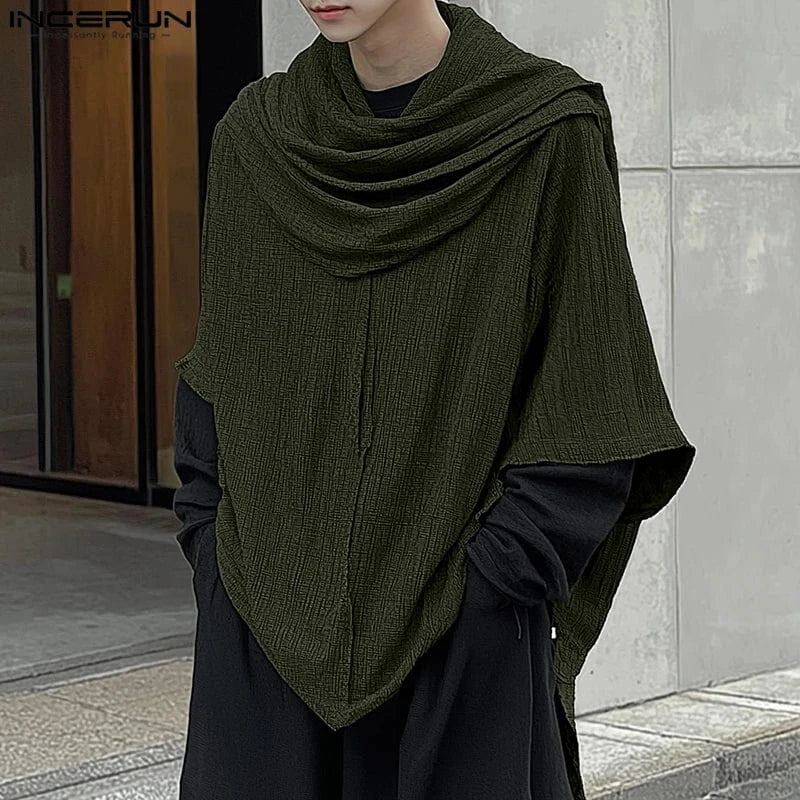 Poncho Homme Hiver