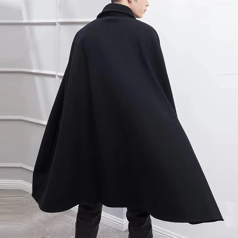 Poncho Homme Long