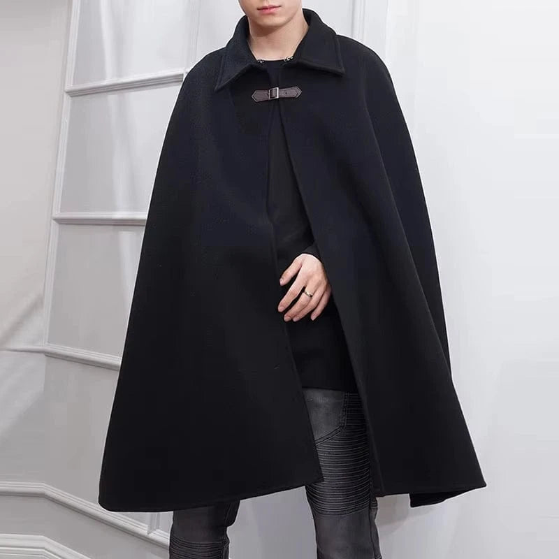 Poncho Homme Long