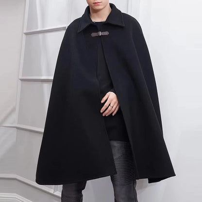 Poncho Homme Long
