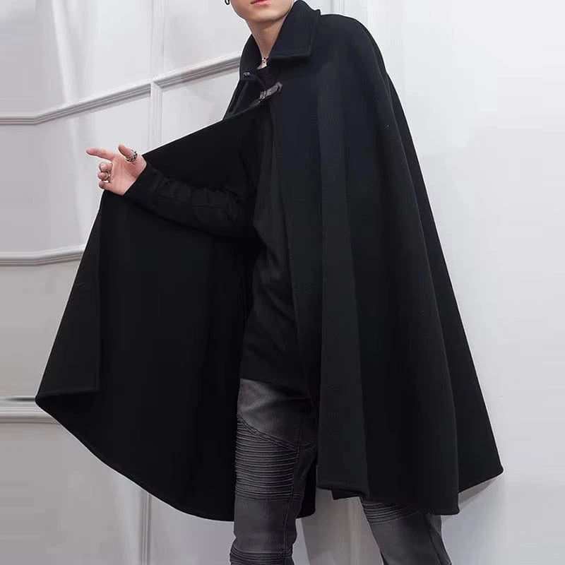 Poncho Homme Long