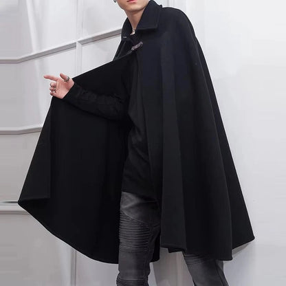Poncho Homme Long