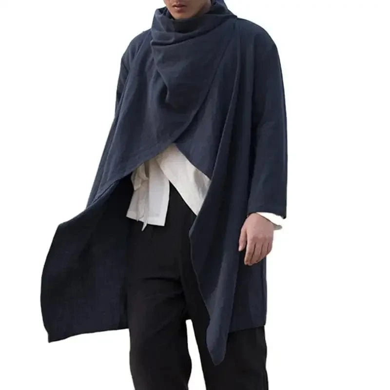 Poncho Homme Long Chic