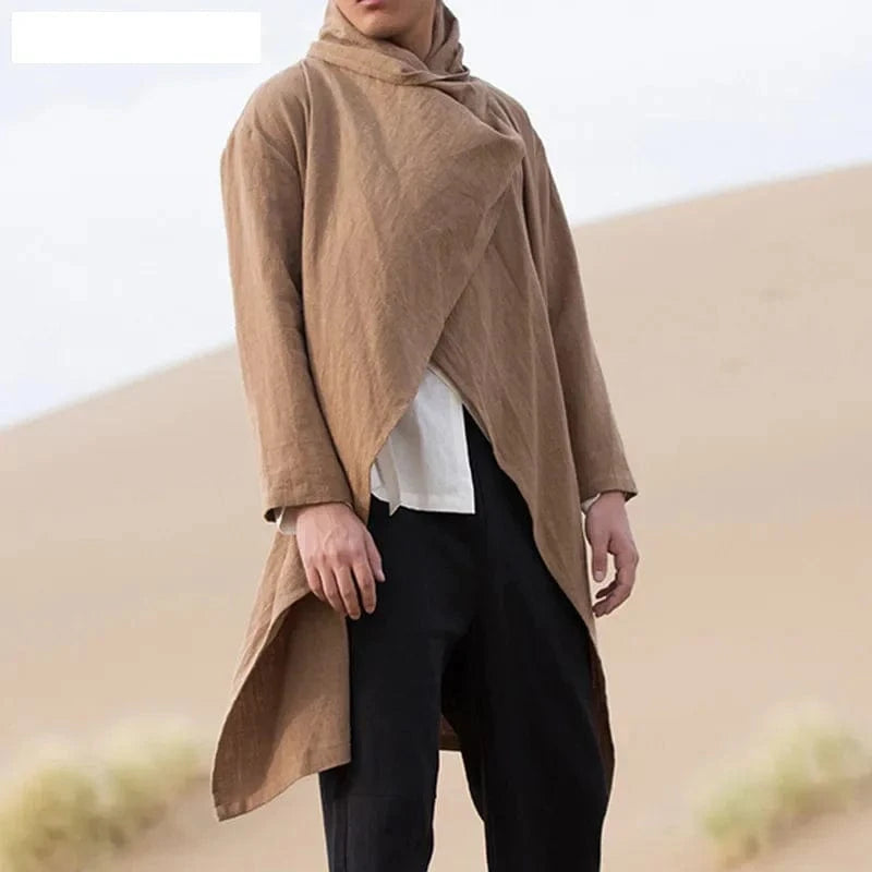 Poncho Homme Long Chic