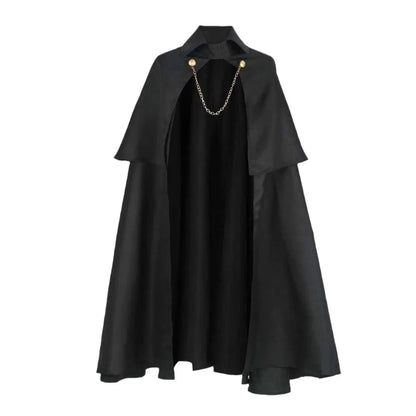 Poncho Homme Long Élégant