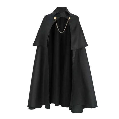Poncho Homme Long Élégant