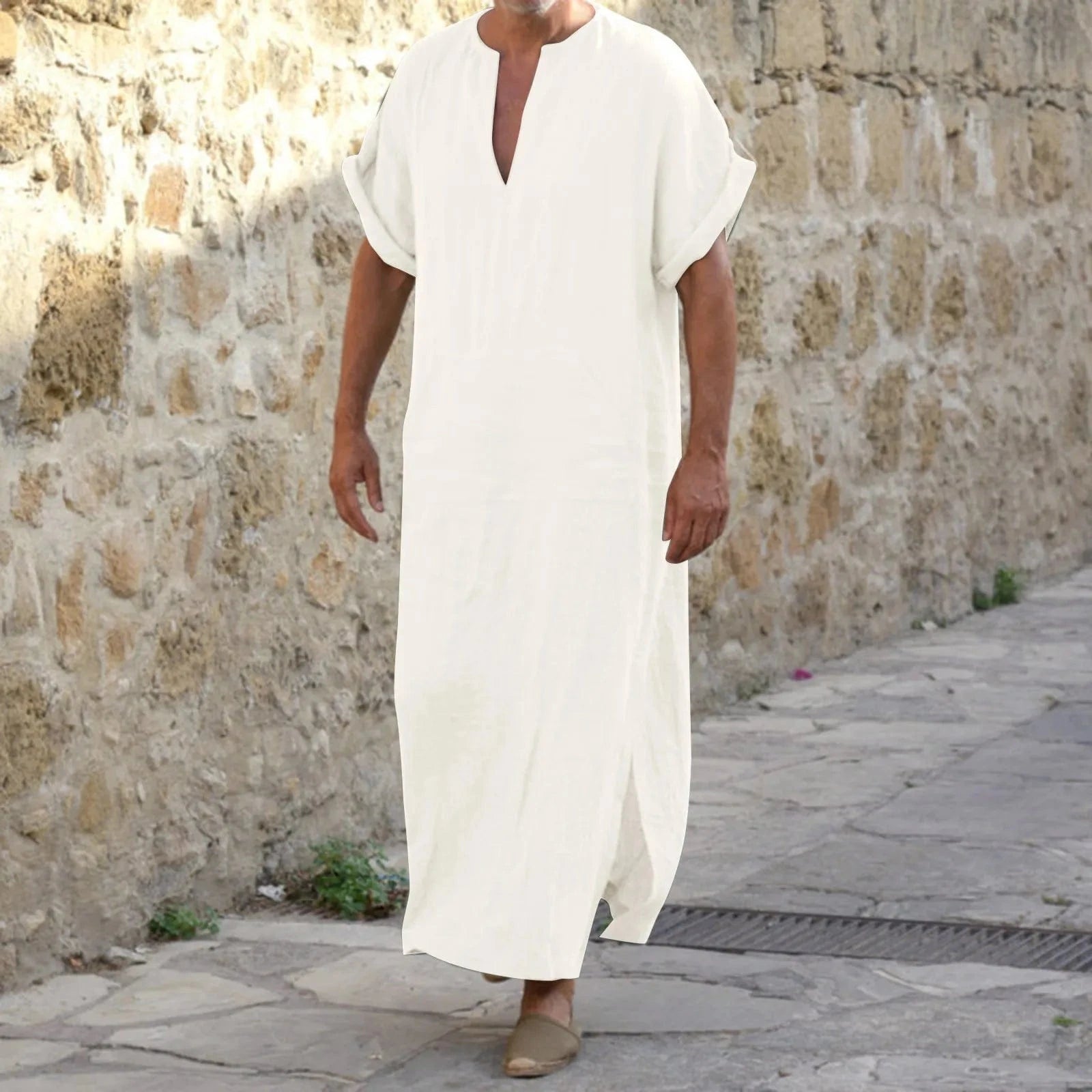 Poncho Homme Long Fin