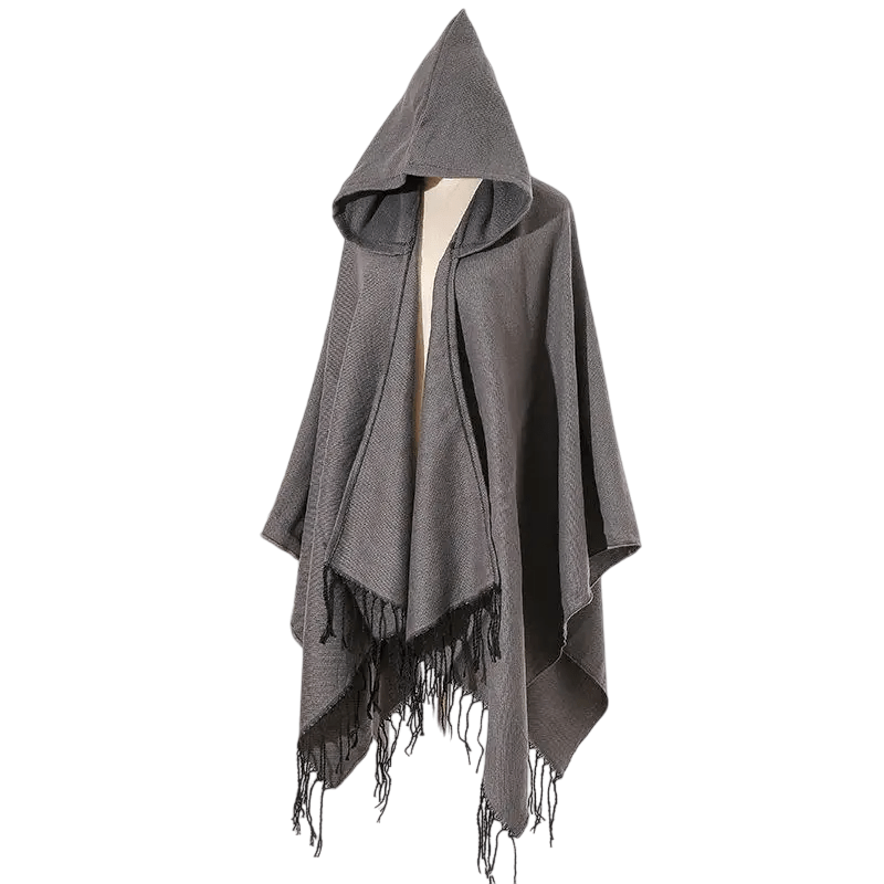 Poncho Homme Manches Longues