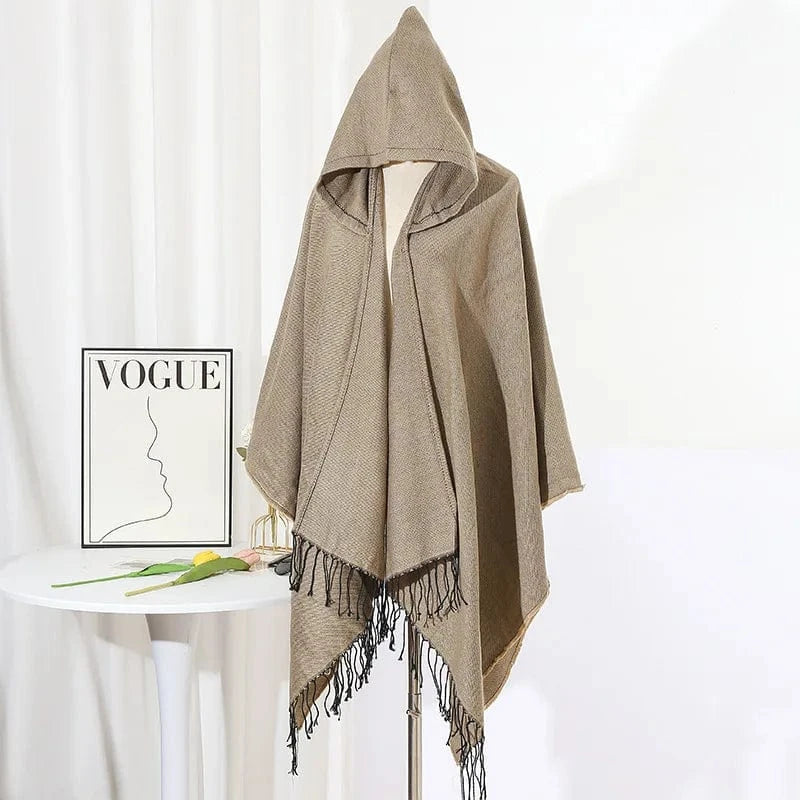 Poncho Homme Manches Longues