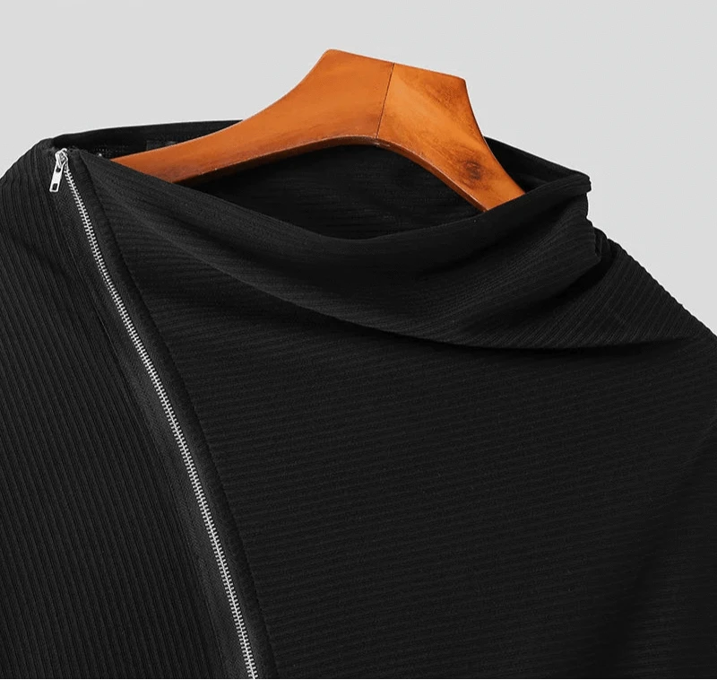 Poncho Homme Streetwear Long