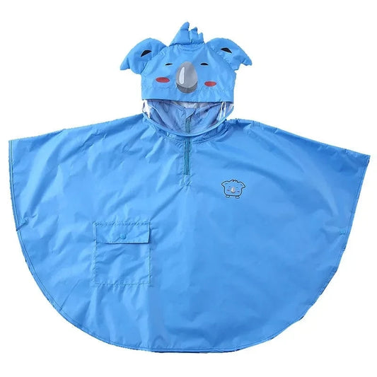Poncho Pluie Enfant à Capuche