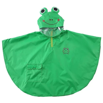 Poncho Pluie Enfant à Capuche