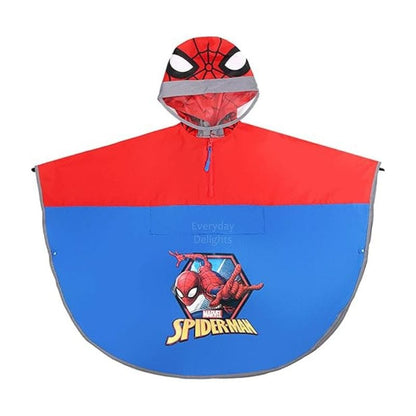 Poncho Pluie Enfant Spiderman
