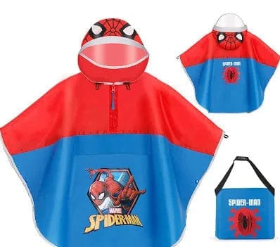 Poncho Pluie Enfant Spiderman