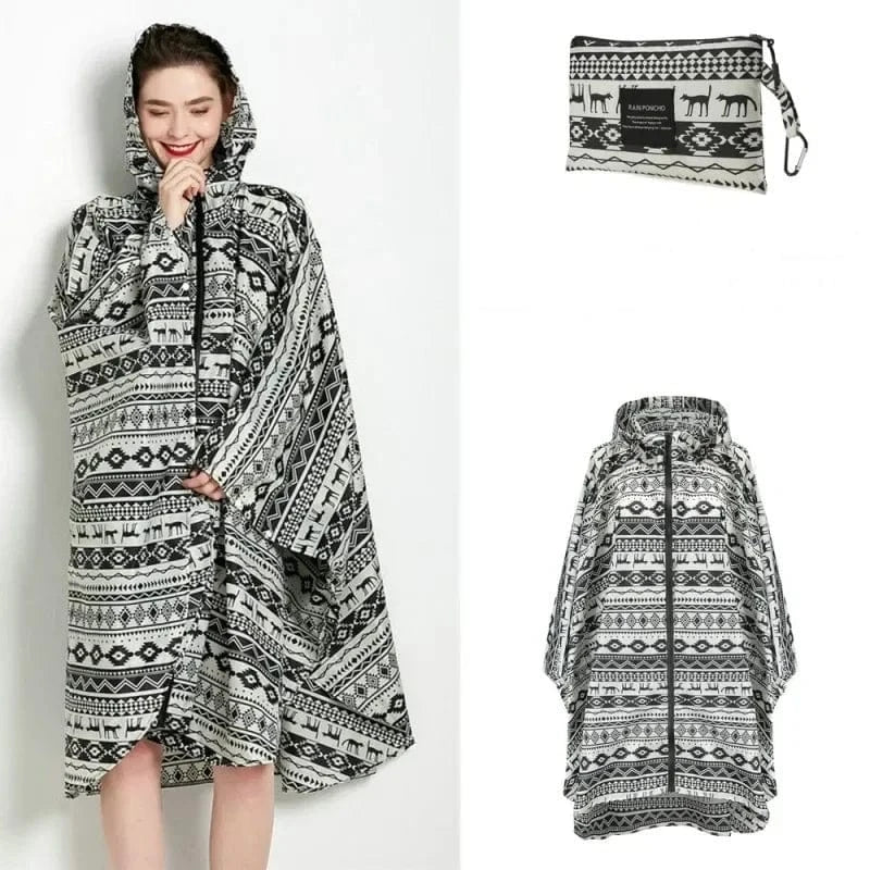 Poncho Pluie Long Adulte