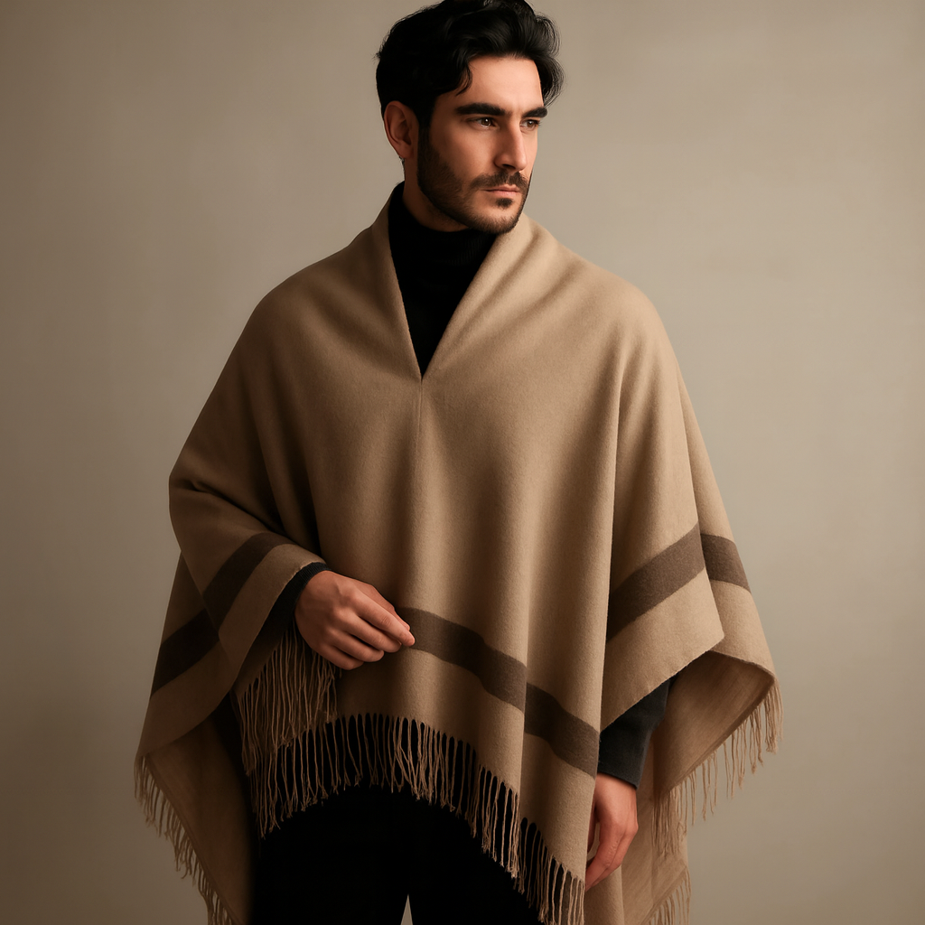 poncho pour homme