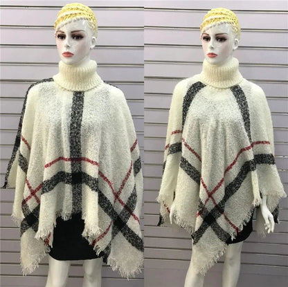 Poncho Pull Manches Longues