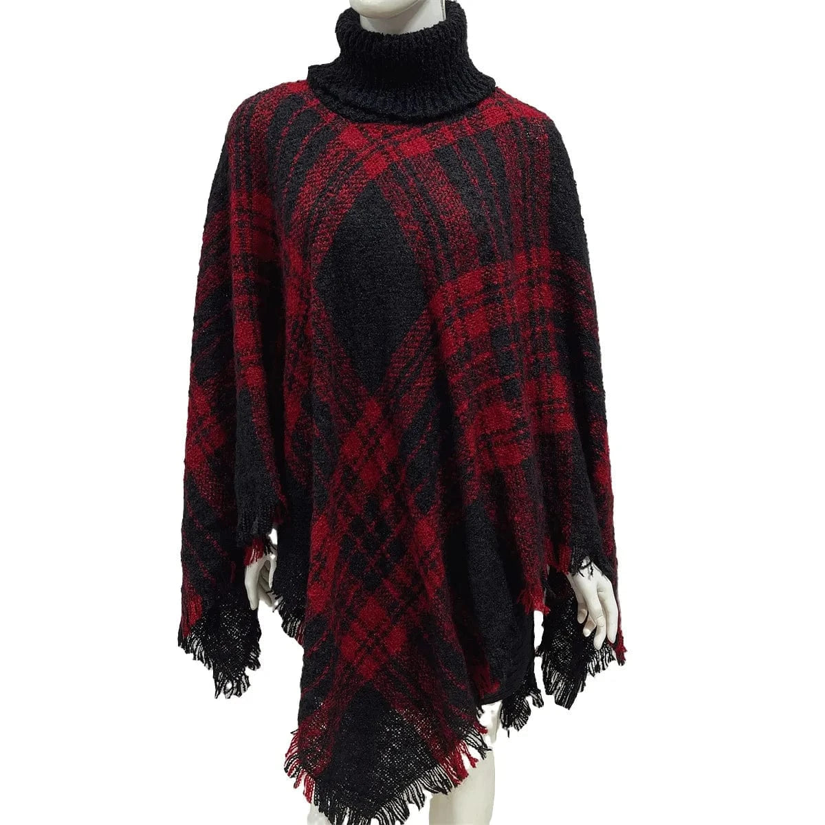 Poncho Pull Manches Longues