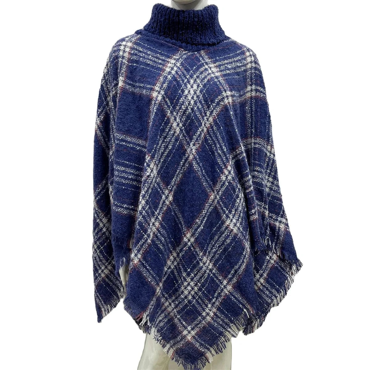 Poncho Pull Manches Longues