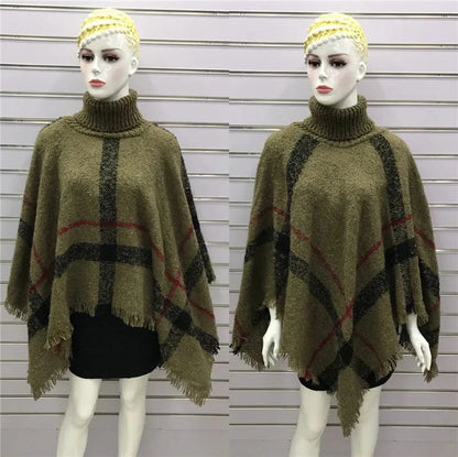 Poncho Pull Manches Longues