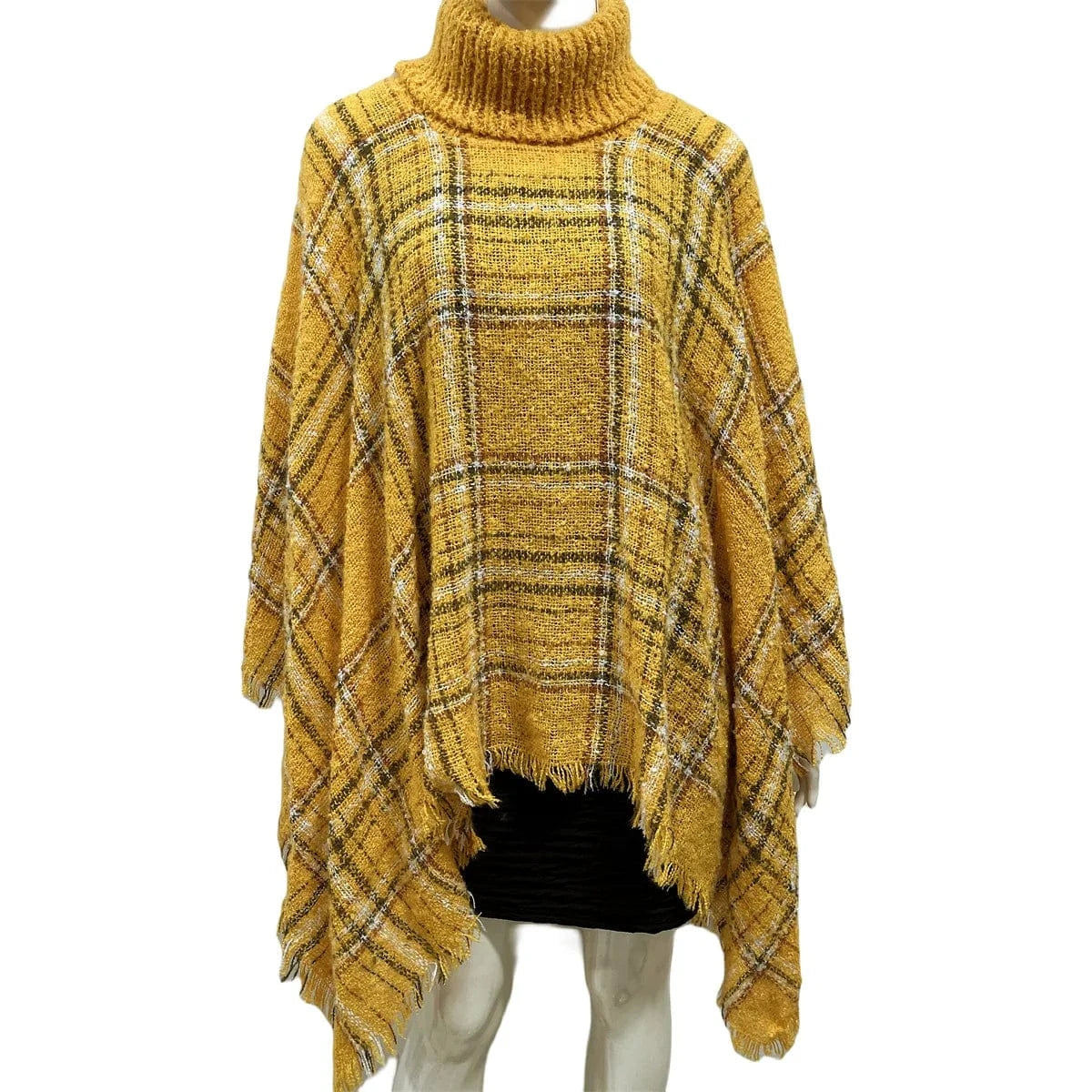 Poncho Pull Manches Longues