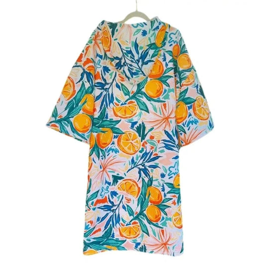 Poncho Serviette Coloré