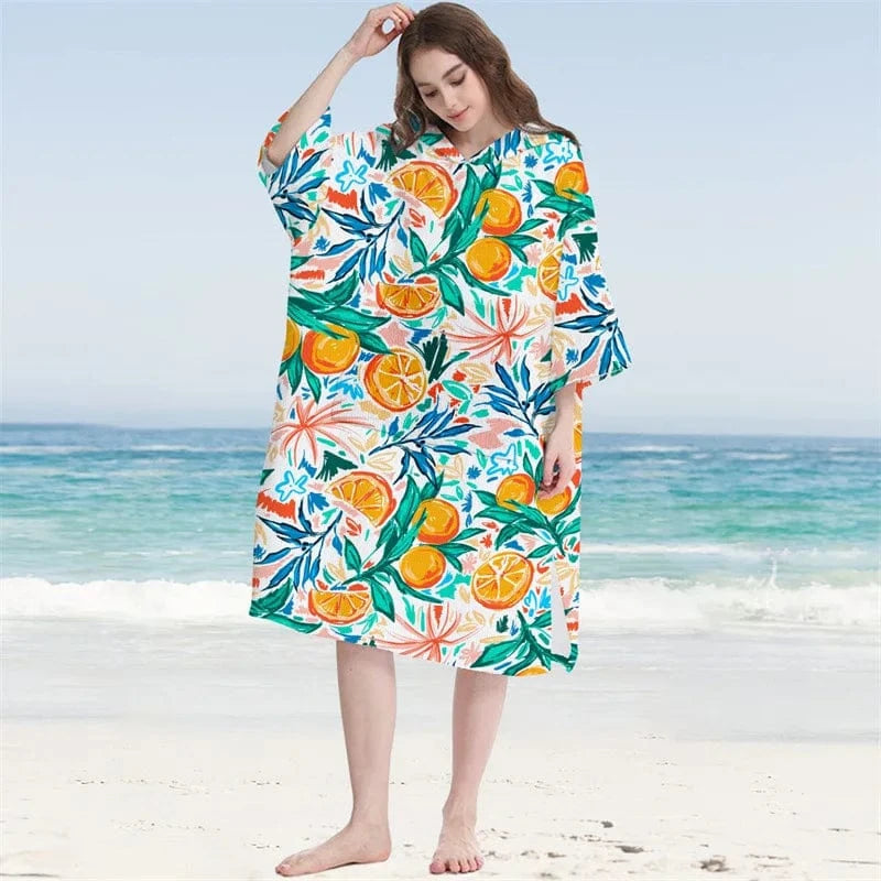 Poncho Serviette Coloré