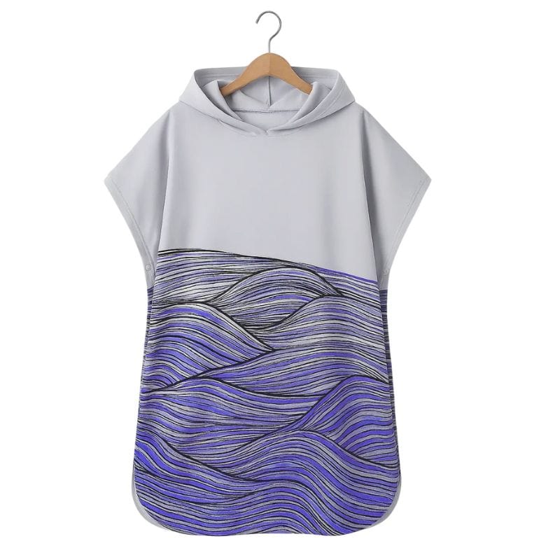 Poncho Surf à Capuche