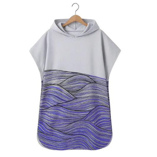 Poncho Surf à Capuche