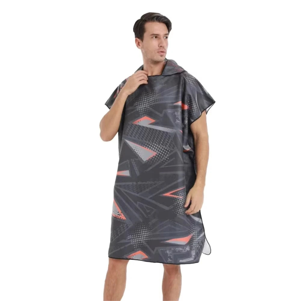 Poncho Surf Coton Absorbant