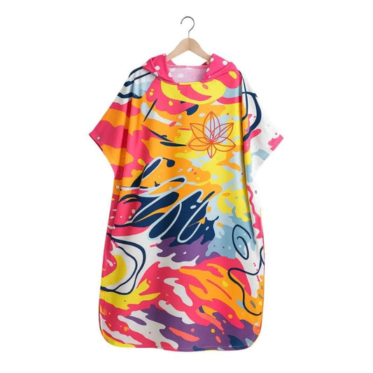 Poncho Surf Coton et Microfibres