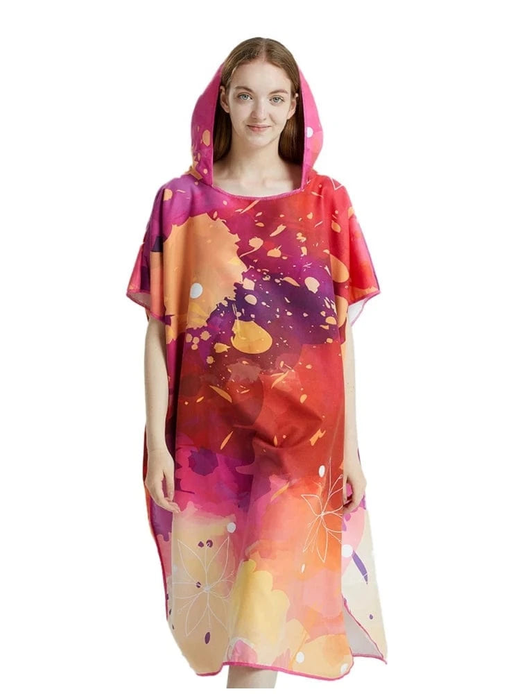 Poncho Surf Eponge Microfibres