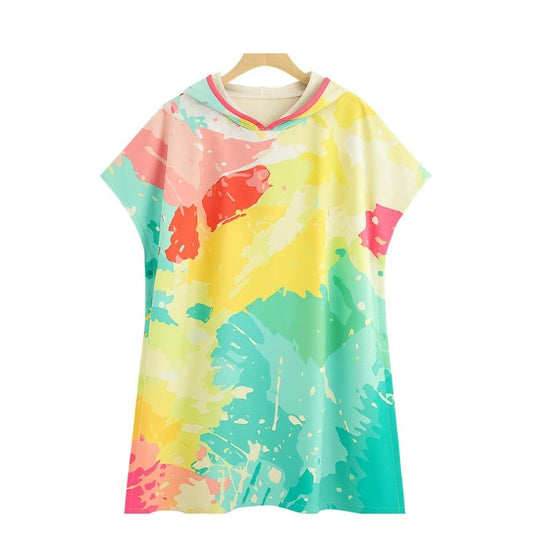 Poncho Surf Fibres de Bambou