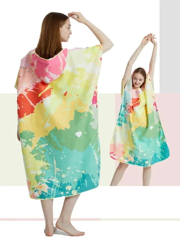 Poncho Surf Fibres de Bambou