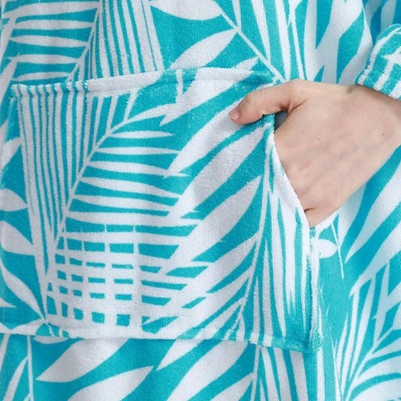 Poncho Surf Fleurs