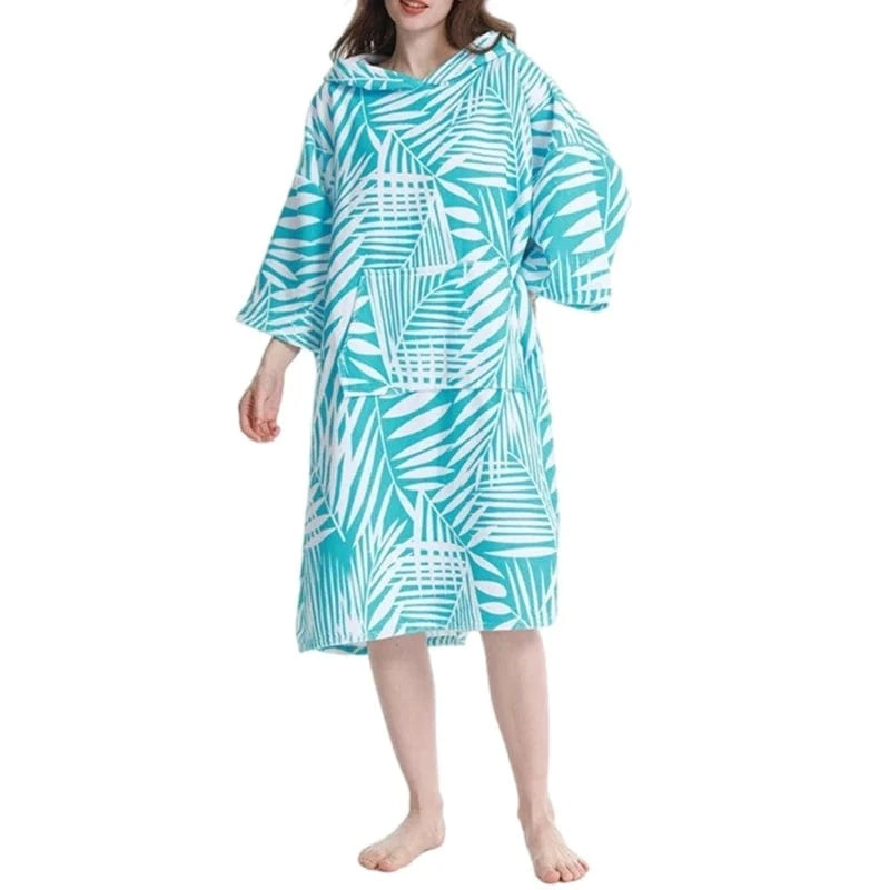 Poncho Surf Fleurs