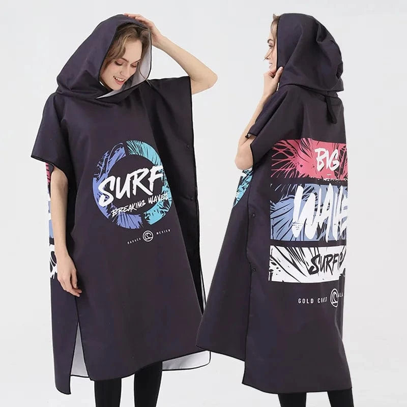 Poncho Surf Plage Microfibres