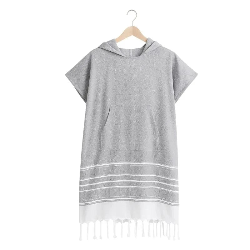 Poncho Surf Rayures