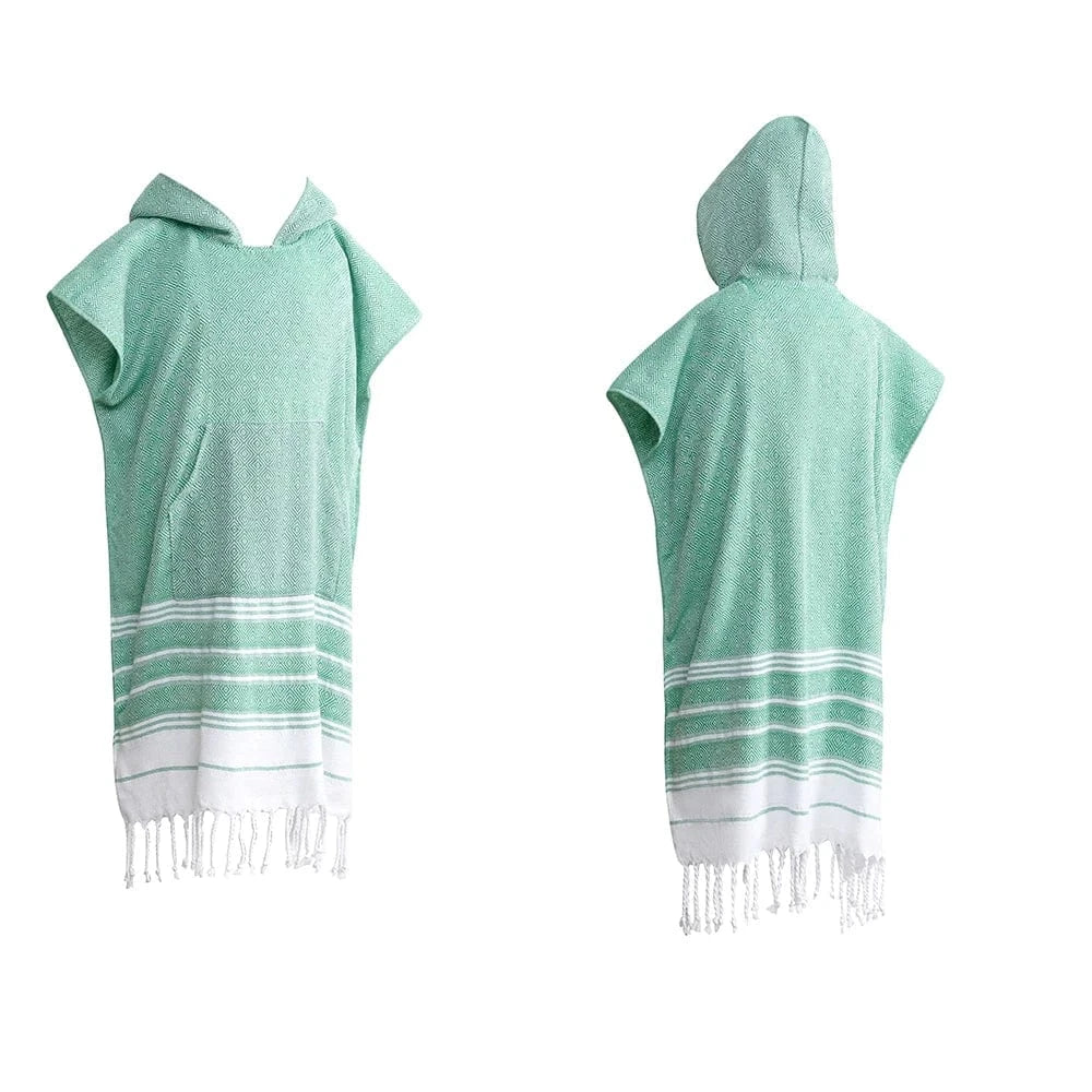 Poncho Surf Rayures