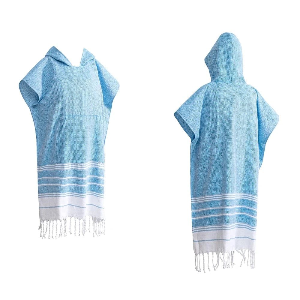 Poncho Surf Rayures