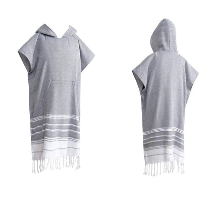 Poncho Surf Rayures